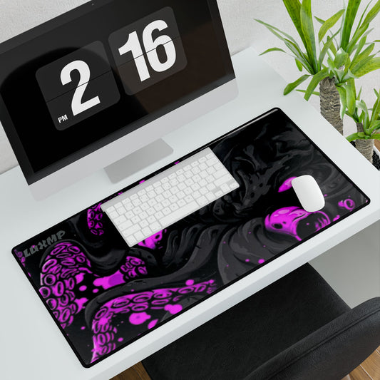 Purple Octopus Mouse Pad